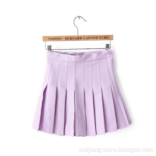 European American Tennis Skirt Academic Pleated Skirt